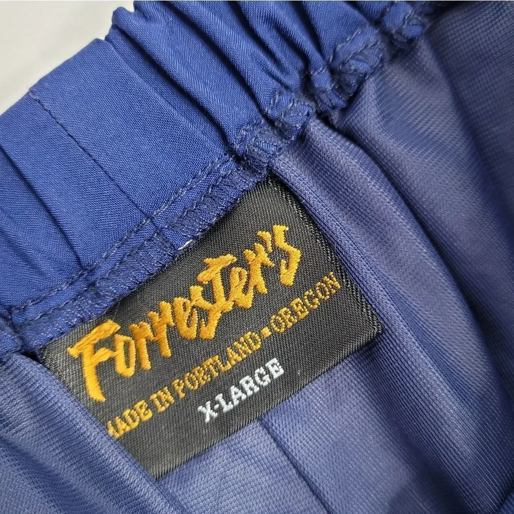 VINTAGE 80s blue gore-tex waterproof golf pants XL‎